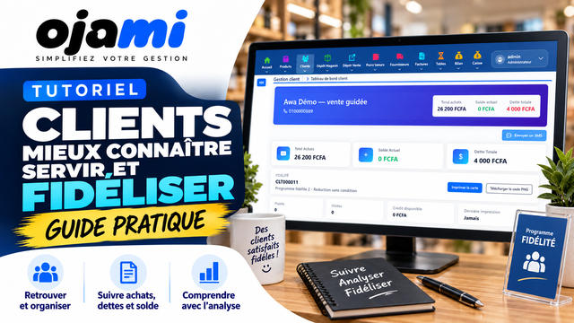 Clients — mieux connaître, servir et fidéliser | Tutoriel Ojami